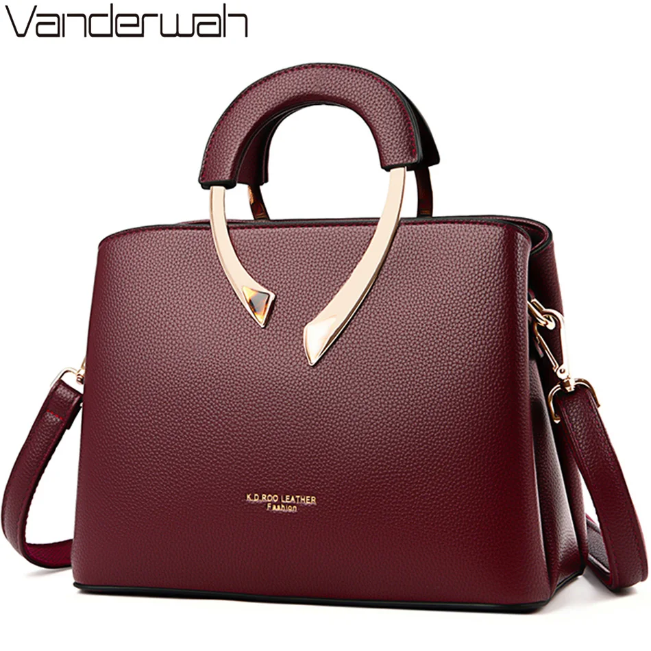 Luxury Bags Collection - GENUINE VANDERWAH High Quality Pu Leather