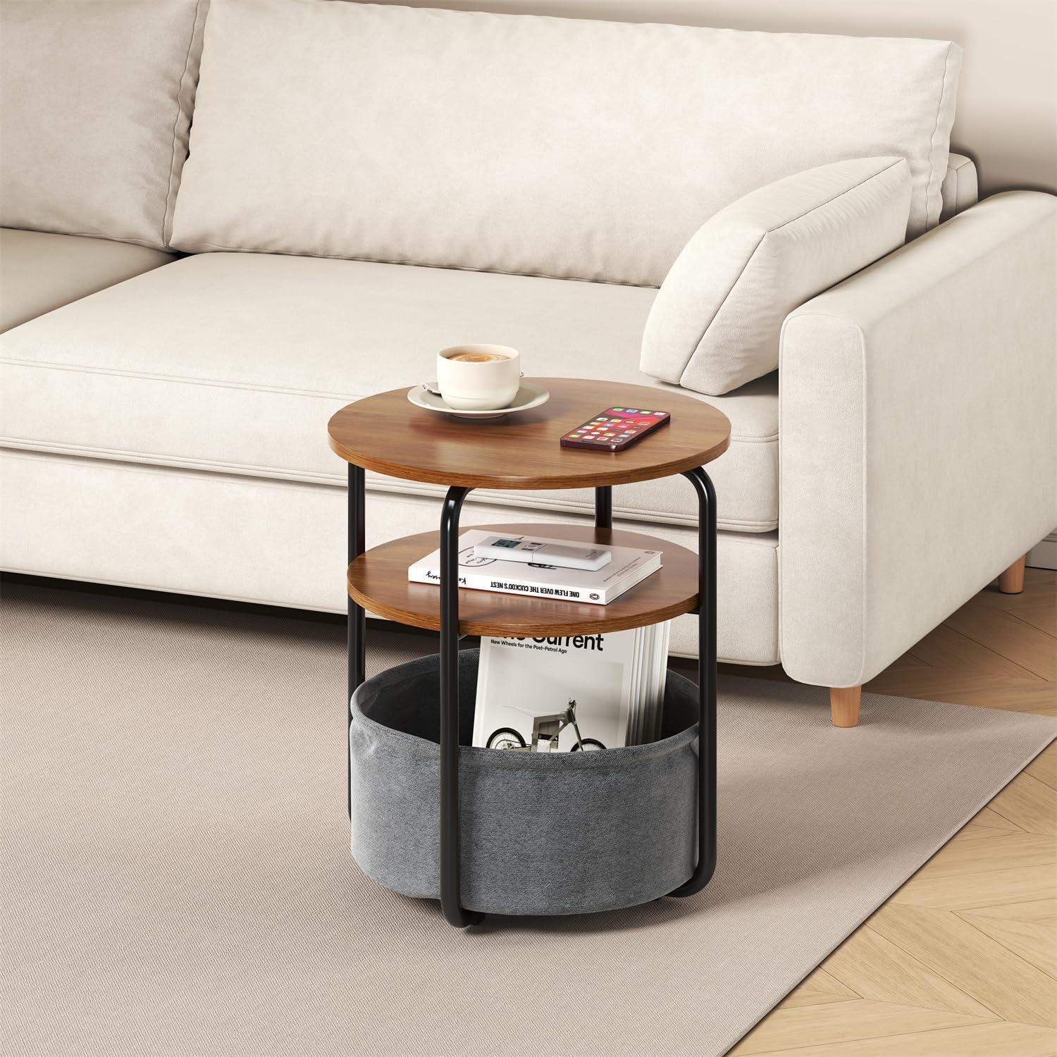3-Tier Small Round Side Table  - огляд і ціна Luxury Bags Tier