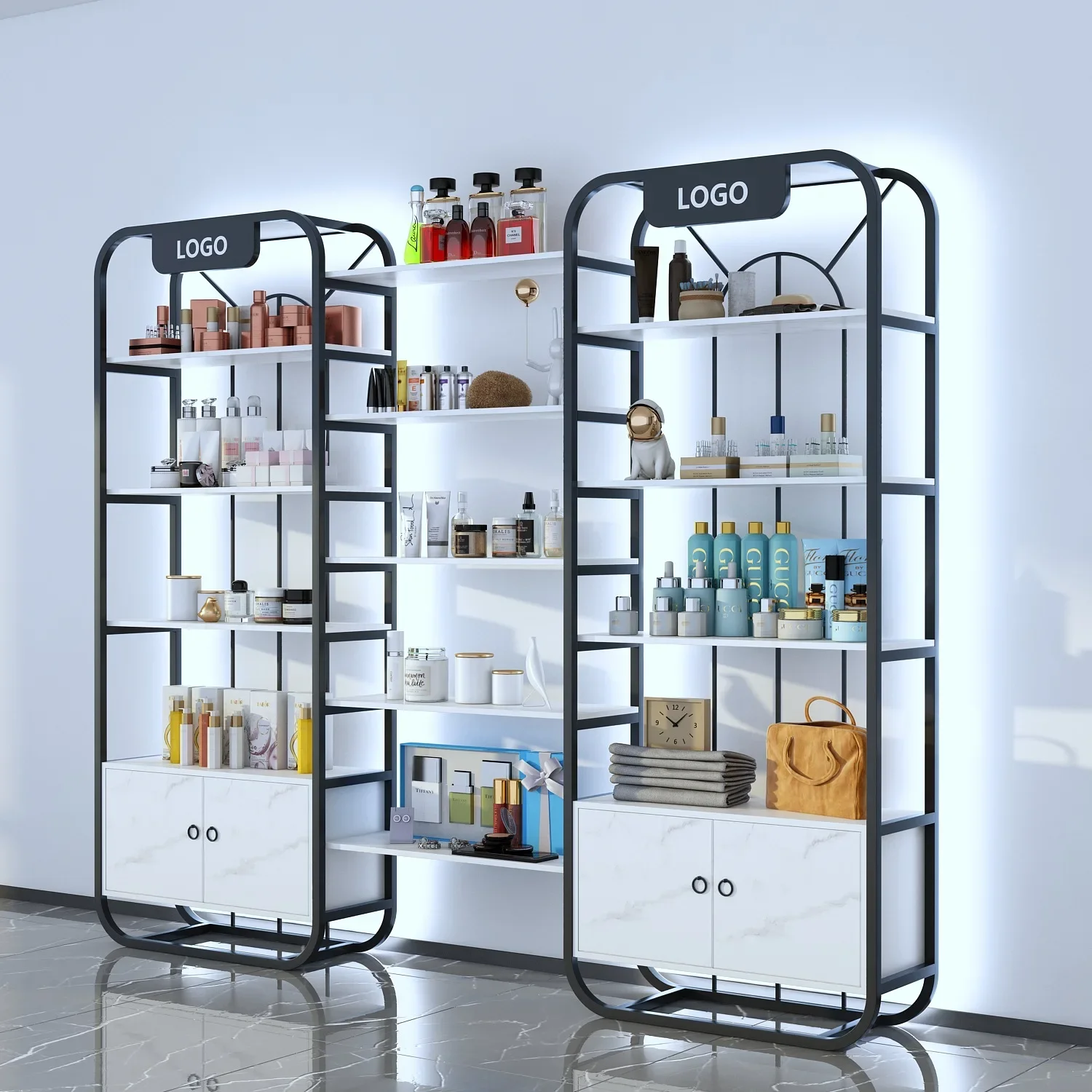 Light luxury shelf display rac - огляд і ціна Luxury Bags Tier