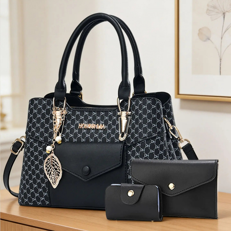 high-end textured large-capaci - огляд і ціна Luxury Zipper Bags
