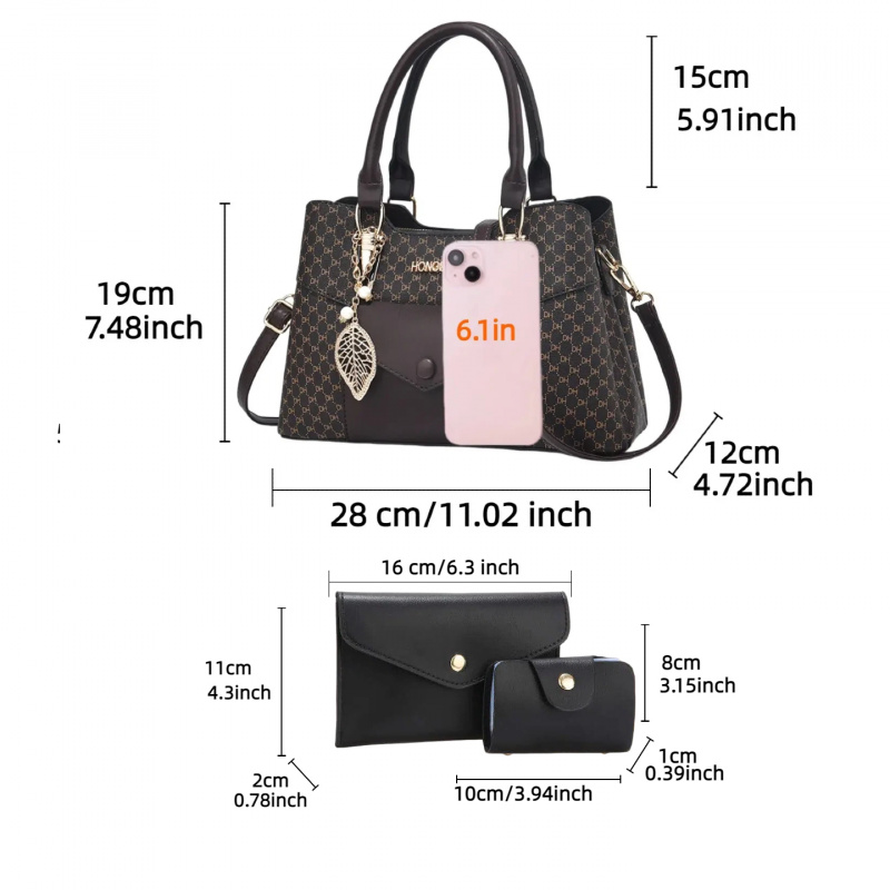 high-end textured large-capaci - огляд і ціна Luxury Zipper Bags