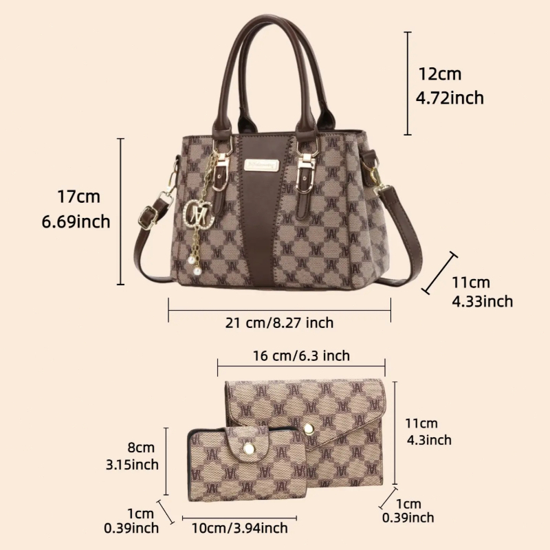 Light luxury high-end letter p - огляд і ціна Luxury Zipper Bags