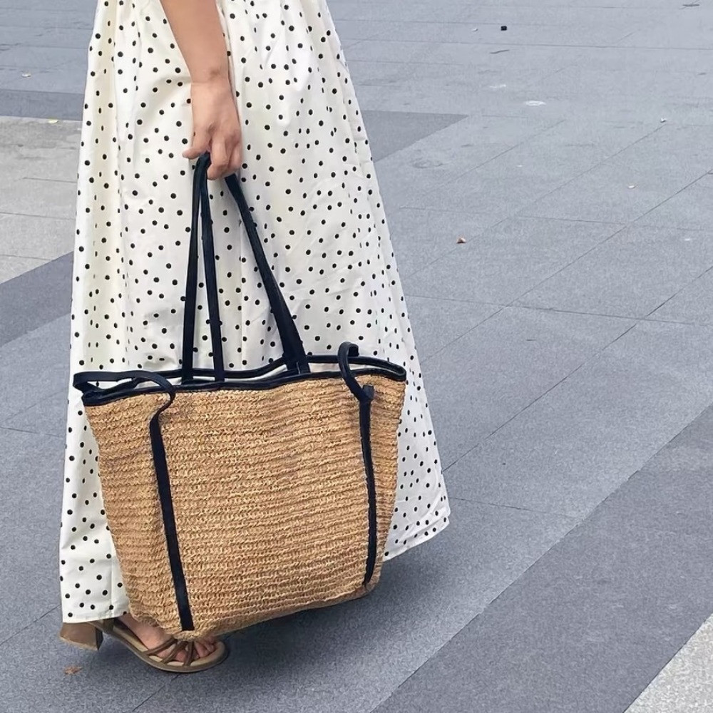 [Light Luxury Straw Tote Bag]  - огляд і ціна Luxury Bags Must Have