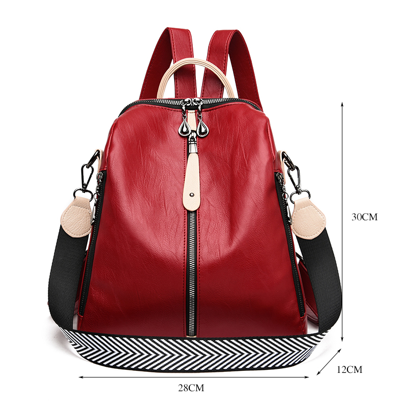 Fashion Backpack Women Soft Le - огляд і ціна Luxury High Quality Bags