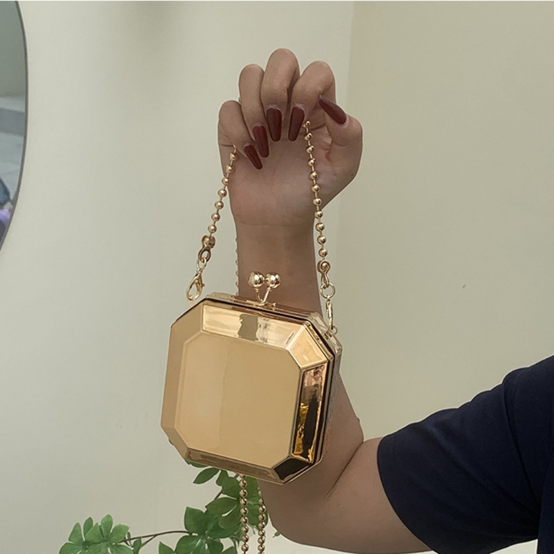 Mini Luxury Gold Party Evening - огляд і ціна Luxury Zipper Bags