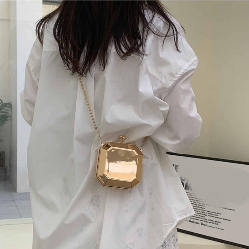 Mini Luxury Gold Party Evening - огляд і ціна Luxury Zipper Bags