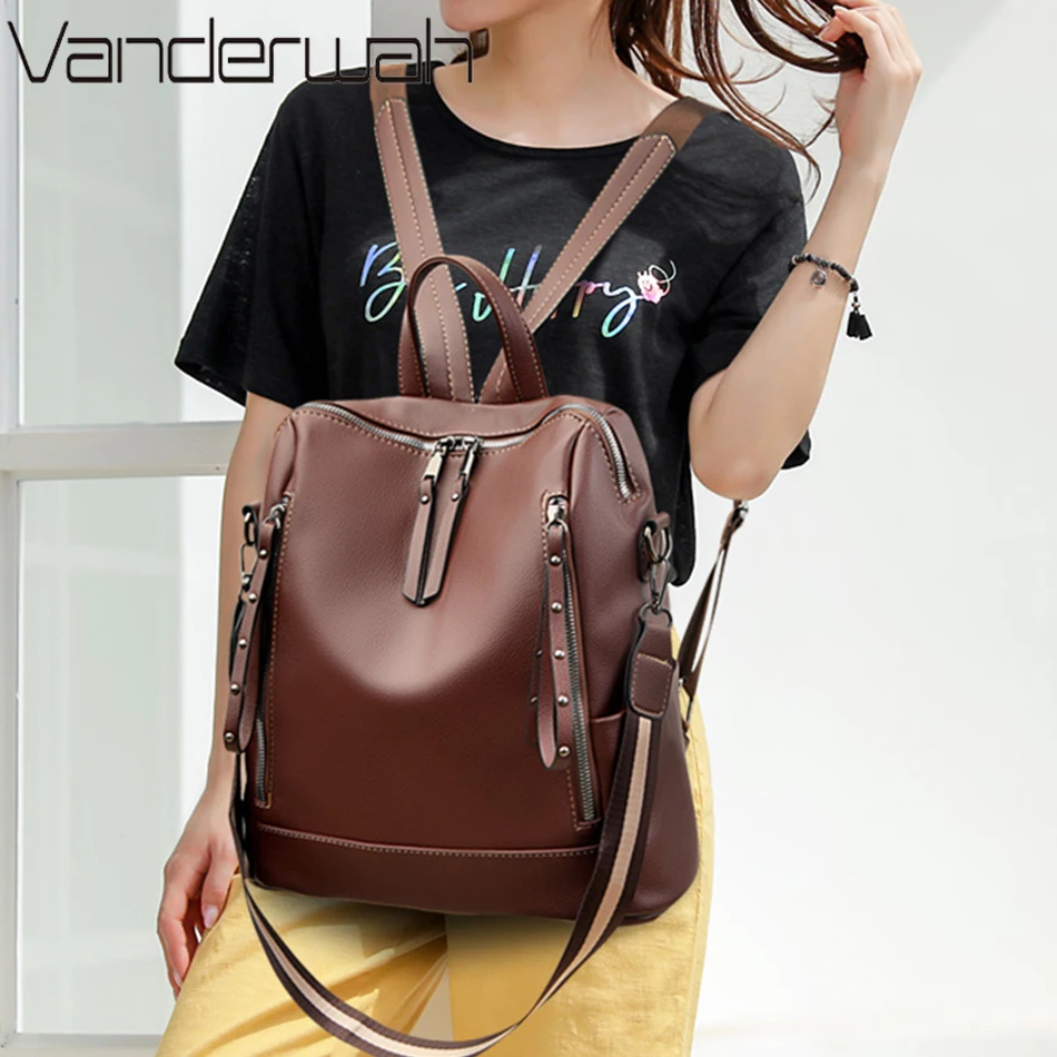 Brand Luxury Backpacks Soft Le - огляд і ціна Luxury Zipper Bags