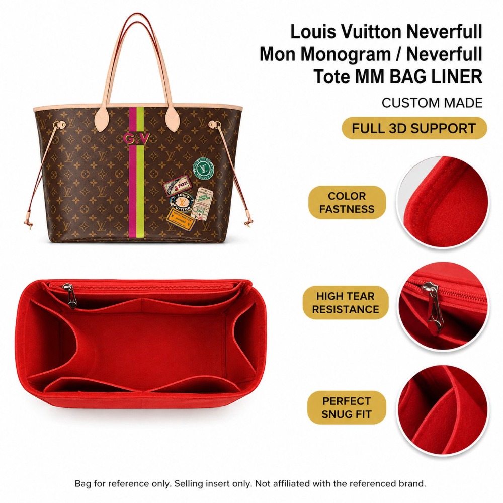 Luxury Felt Bag Organizer Inse - огляд і ціна Luxury Bags Louis Vuitton