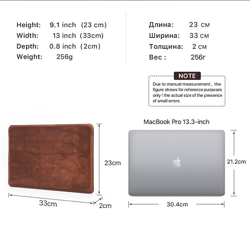 2026 Crazy Horse Leather Lapto - огляд і ціна Briefcase Leather Slim