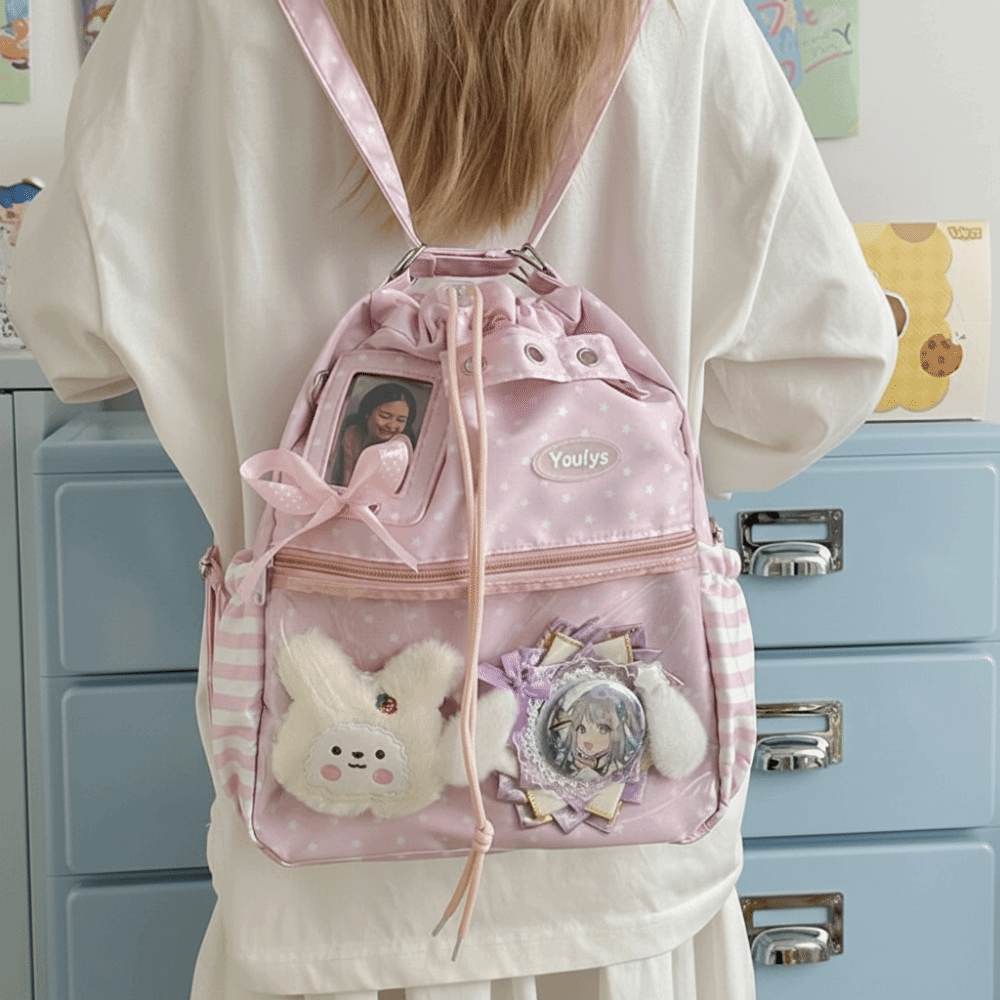 Cute Polka Dot Pattern Ita Bac - огляд і ціна Canvas Tote Designer