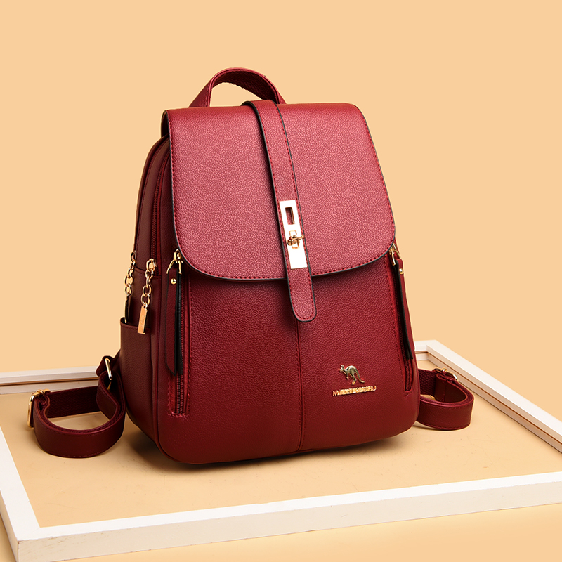 Luxury Women Leather Backpacks - огляд і ціна Luxury High Quality Bags