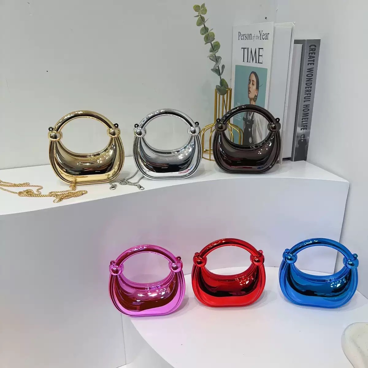 Mini Golden Evening Bag Purses - огляд і ціна Luxury Bags Collection