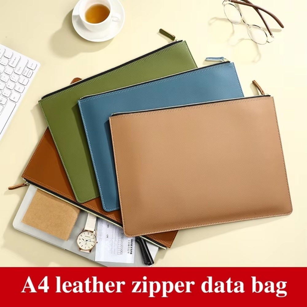A4 Business Briefcase with Zip - огляд і ціна Briefcase Leather Slim