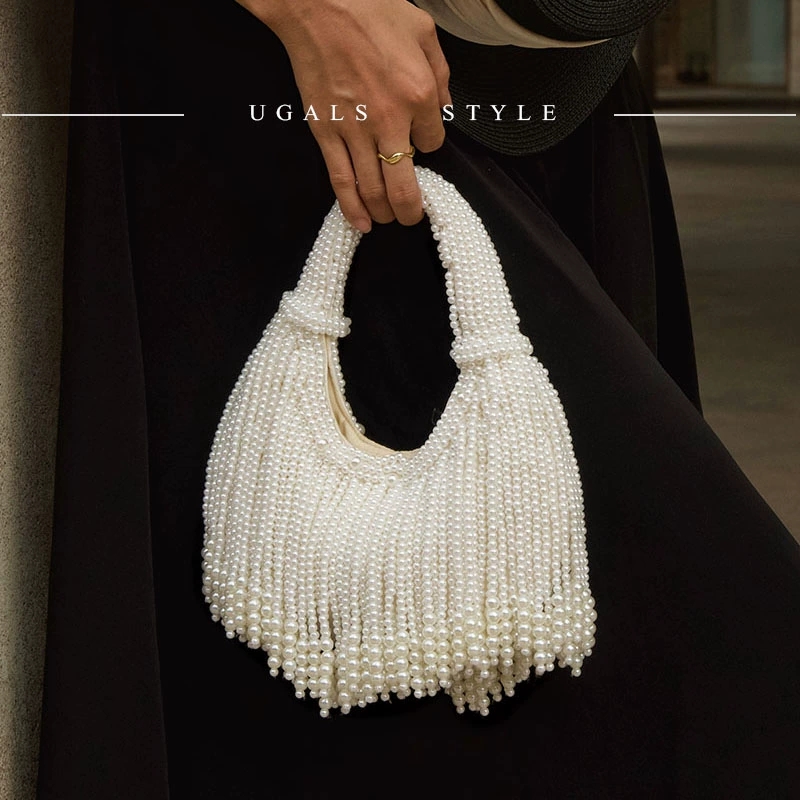 Design Handle Pearl Evening Cl - огляд і ціна Luxury Bags Collection