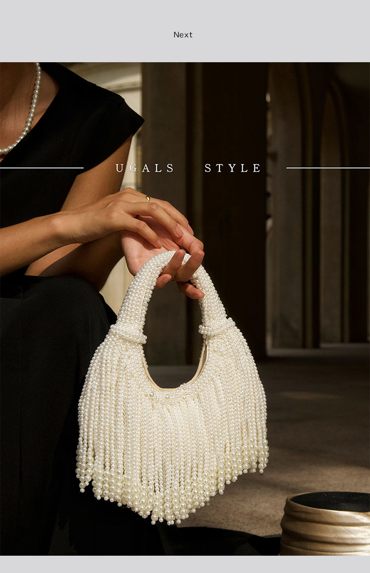 Design Handle Pearl Evening Cl - огляд і ціна Luxury Bags Collection